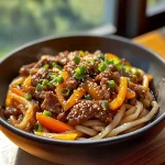 Bulgogi Beef Udon Stir Fry