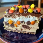 Chocolate Peanut Butter Lasagna