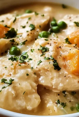 Crockpot Chicken and Dumplings Recipe with Easy Biscuits