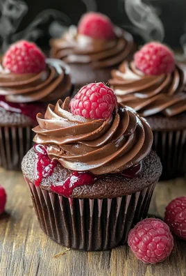 Decadent Raspberry Chocolate Lava Cupcakes You'll Adore