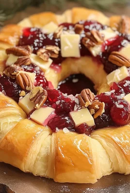 Delicious Cranberry & Brie Wreath Recipe Perfect for Entertaining