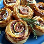 Delicious Fig, Prosciutto, and Goat Cheese Pinwheels Recipe