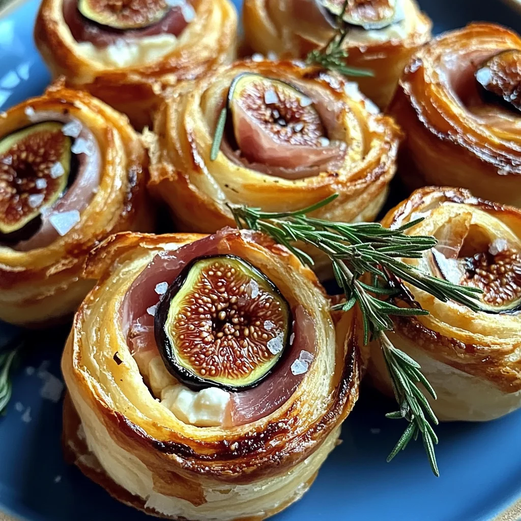 Delicious Fig, Prosciutto, and Goat Cheese Pinwheels Recipe