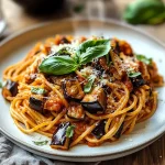 Delicious Roasted Eggplant Pasta Recipe: Pasta alla Norma