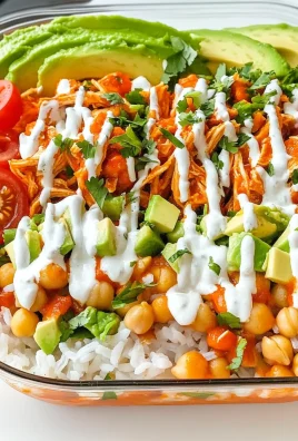Easy Buffalo Chicken Rice Bowl