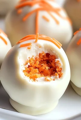 Easy Carrot Cake Truffles