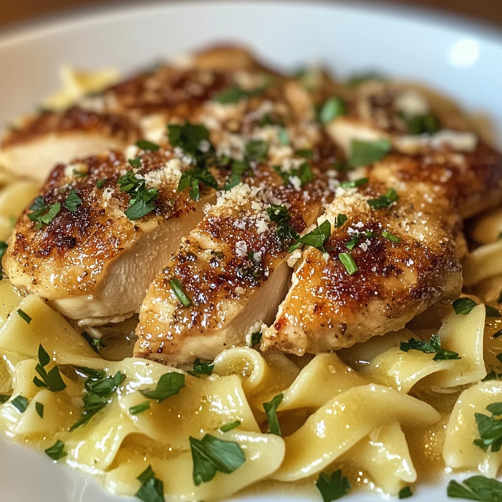 Easy Chicken with Buttered Noodles