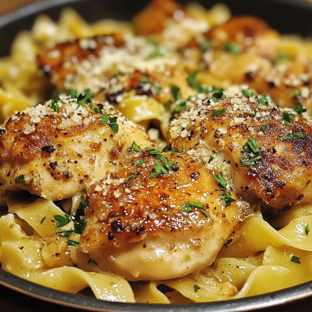 Easy Chicken with Buttered Noodles