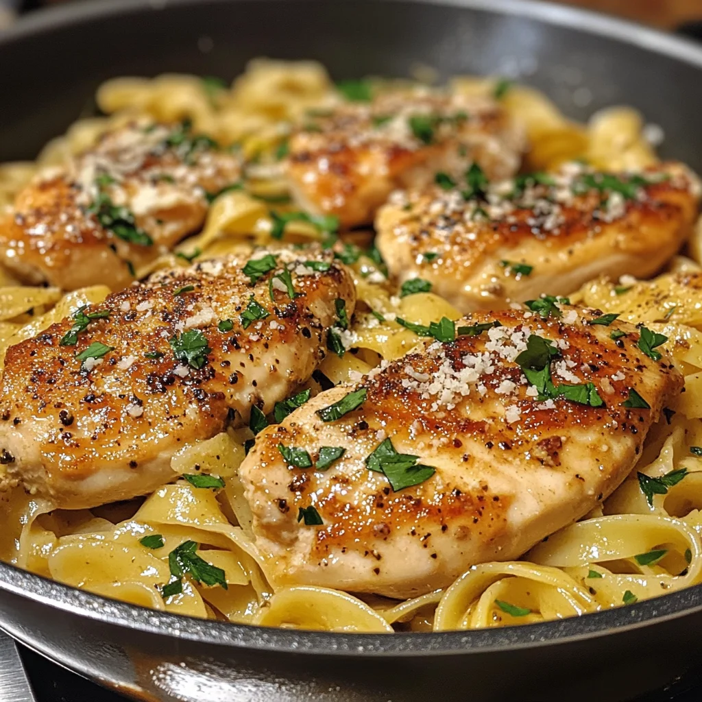 Easy Chicken with Buttered Noodles