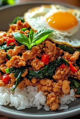 Easy Thai Basil Chicken Recipe (Pad Krapow)