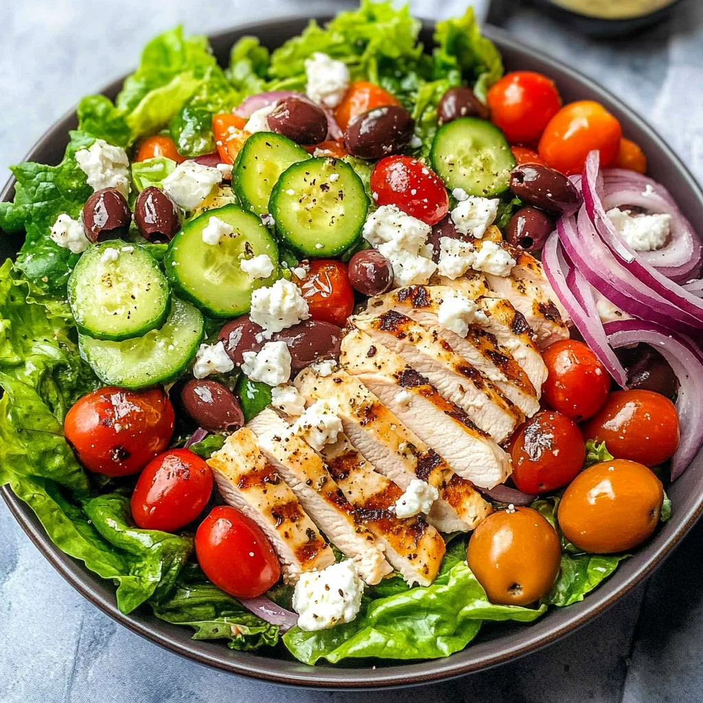 Greek Chicken Salad