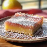 Hibiscus Lemon Bars