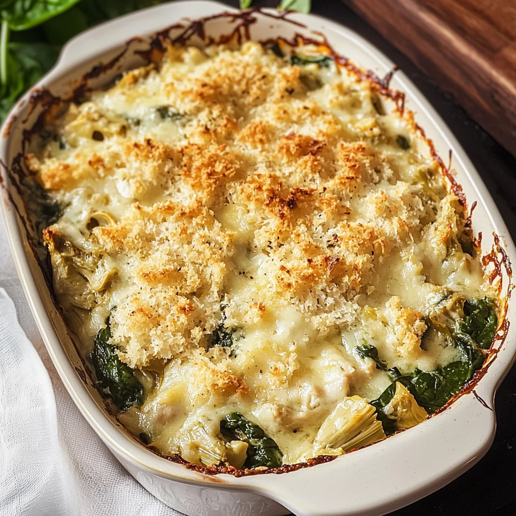 High-Protein Spinach and Artichoke Chicken Casserole: An Incredible Ultimate Meal