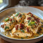 High Protein Crockpot Marry Me Chicken