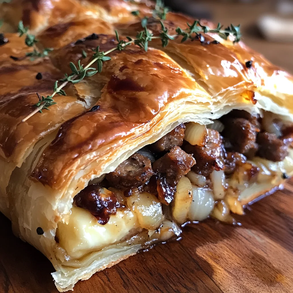 Irresistible Sausage Baked Brie Appetizer Perfect 