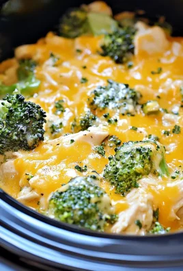 Keto Cheesy Crockpot Chicken and Broccoli Casserole