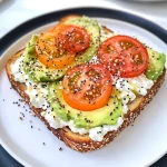 Keto Cottage Cheese Avocado Toast