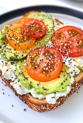 Keto Cottage Cheese Avocado Toast