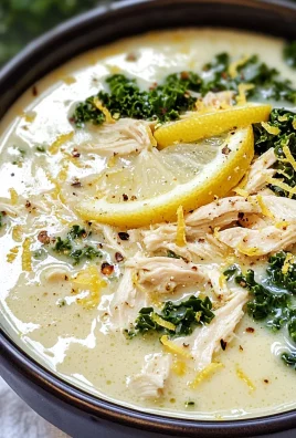 Keto Creamy Chicken Lemon Soup Recipe