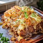 Keto French Onion Meatloaf