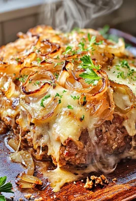 Keto French Onion Meatloaf