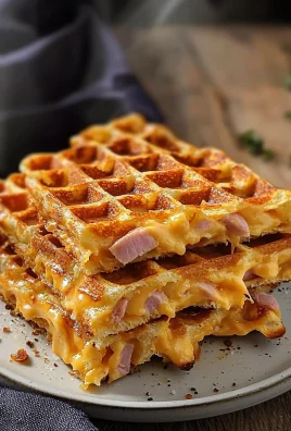 Keto Ham and Cheese Chaffle Sticks