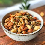 Keto Herb Roasted Nuts