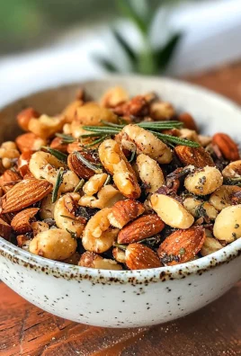 Keto Herb Roasted Nuts