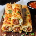 Keto Italian Sausage Pizza Roll Ups