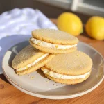 Keto Lemon Sandwich Cookies