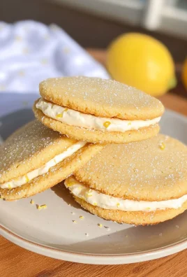 Keto Lemon Sandwich Cookies