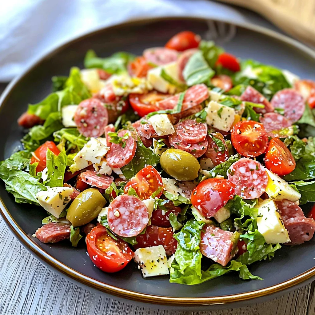 LOW CARB ANTIPASTO SALAD RECIPE