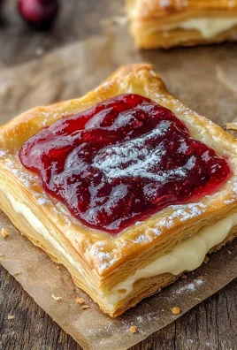 Leftover cranberry sauce cheese danish