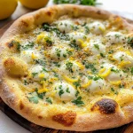 Lemon Pizza with Fresh Herbs