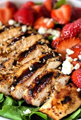 Low-Carb Balsamic Strawberry Chicken Salad