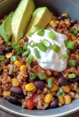 Low-Fat Beef Enchilada Bowls