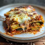 Low Carb Zucchini Lasagna Casserole
