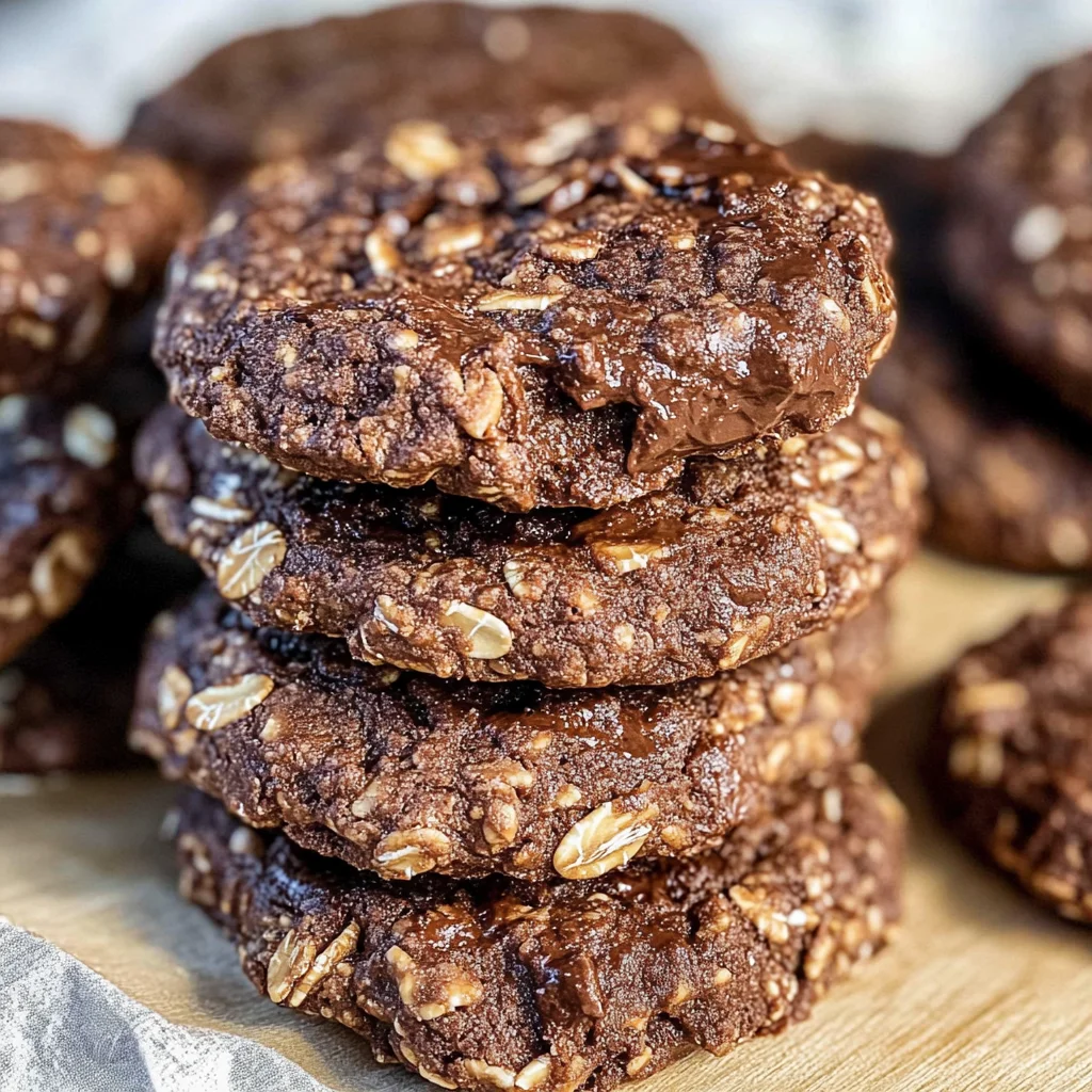 No-Bake Chocolate Oatmeal Cookies