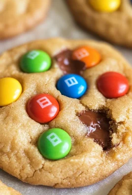 Peanut Butter M&M Cookies