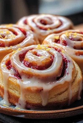Raspberry Cinnamon Rolls