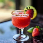 Spicy Strawberry Margarita