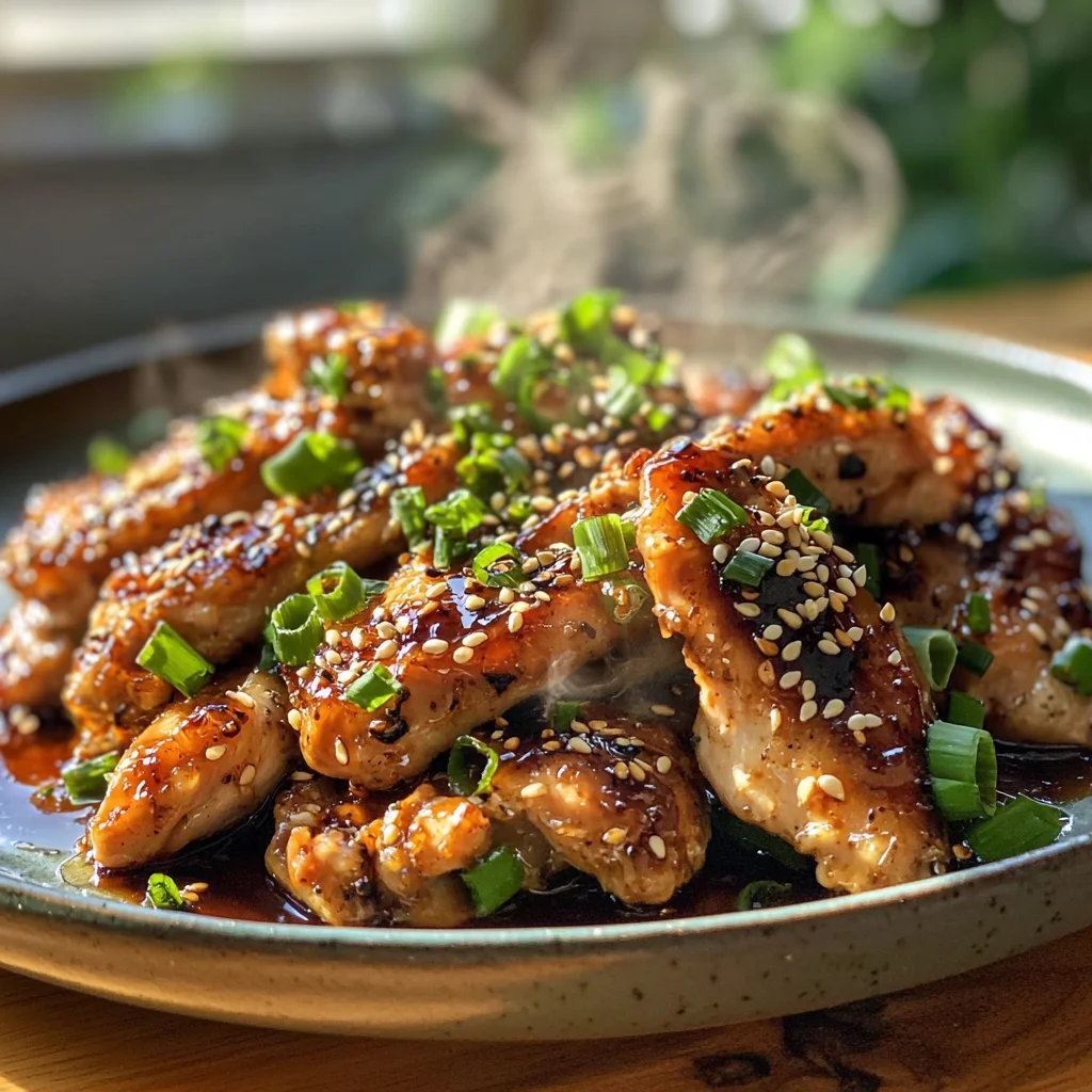 Sticky Keto Garlic Chicken image 2