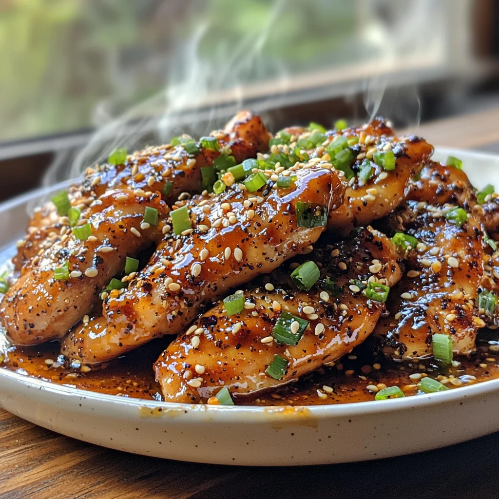 Sticky Keto Garlic Chicken image 3