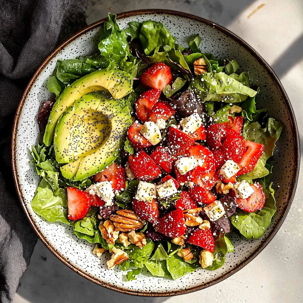 Strawberry Avocado Salad