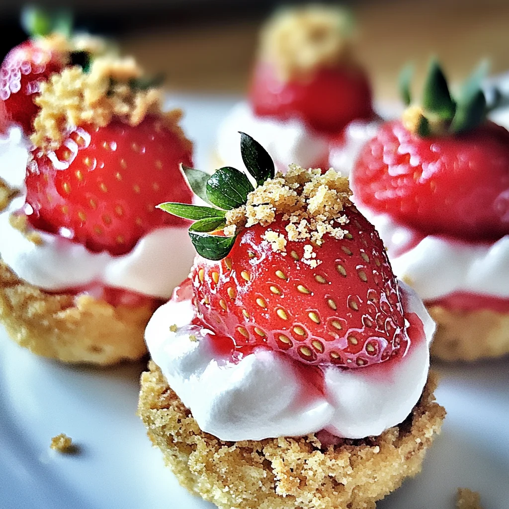 Strawberry Cheesecake Strawberry Bites