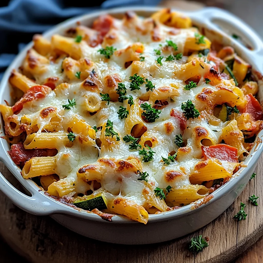 The Best Veggie Pasta Bake