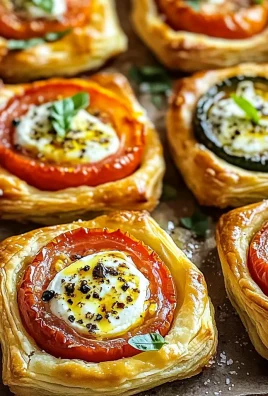 Tomato Tartlets with Puff Pastry