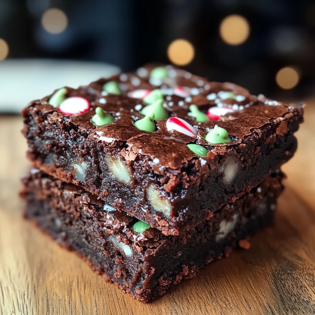 Ultimate Fudgy Peppermint Brownies Recipe for Choc