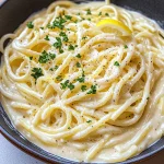 Vegan Creamy Lemon Pasta