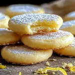 Zesty Lemon Meltaway Cookies